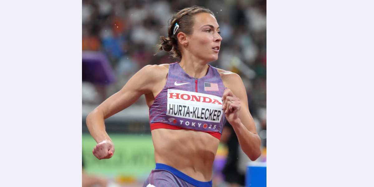 SAGE HURTA-KLECKER BECOMES ALL-TIME 3rd FASTEST AMERICAN IN THE 800M AT WORLDS